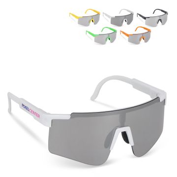 Lunettes de sport avec verres miroir UV400