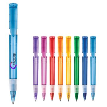 Stylo Publicitaire S40 Grip transparent