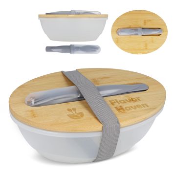 Lunchbox R-PP & bambou avec couverts - 1L