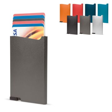 Porte-Cartes Publicitaire RFID en Aluminium