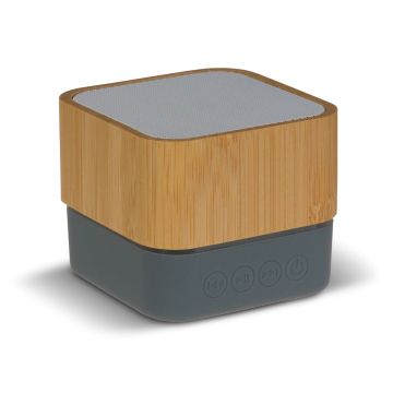 Haut-parleur en bambou carré 3W