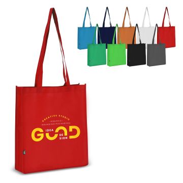 Sac publicitaire de transport non tissé 38 x 9 x 42cm 75g/m²