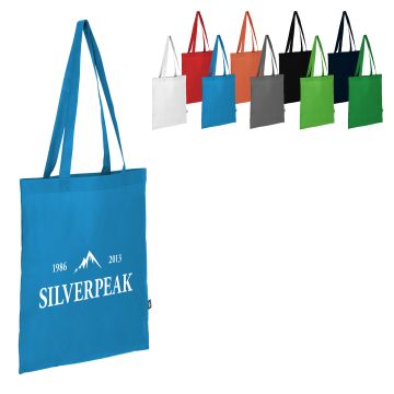 Sac publicitaire de transport non tissé à longues poignées 38 x 42cm 75g/m²