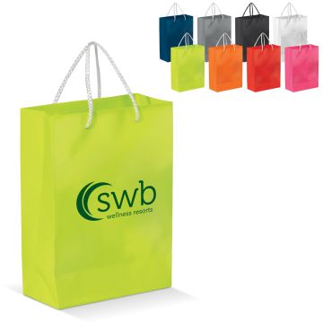 grand Sac Élégant Finition Brillante Publicitaire