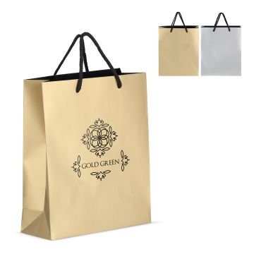 Sac publicitaire cadeau en papier24 x 10 x 30 cm 200g/m²