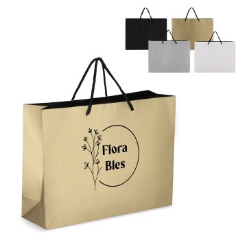 Sac publicitaire cadeau en papier 40 x 12 x 30 cm 200g/m²