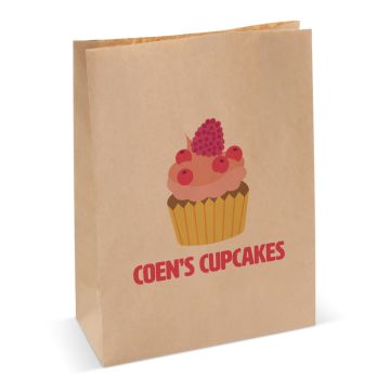 Sac publicitaire en papier 70g/m² 29x18x9cm