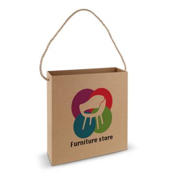 Sac publicitaire en carton 35x35x11cm