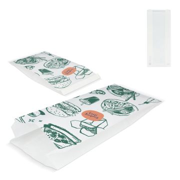 Sac publicitaire en papier 50g/m² 14 x 6 x 27cm