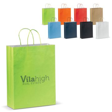 grand Sac Publicitaire en Papier Eco Look 30x 40x 12 cm