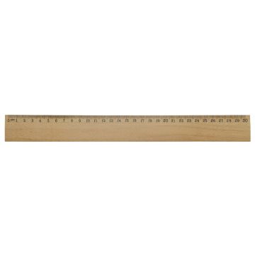 Règle publicitaire en bois 30cm