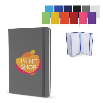 Cahier A5 PU avec pages quadrillées