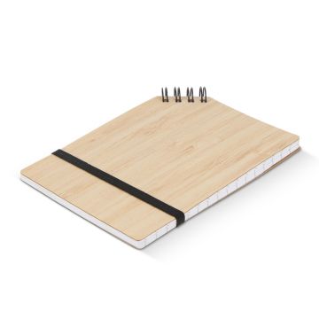 Cahier à reliure d’angle en bambou A6