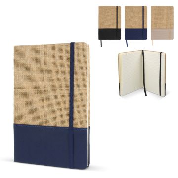 Carnet Publicitaire de notes en jute R-PET GRS