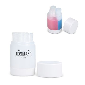 Trio de flacons de toilette de voyage