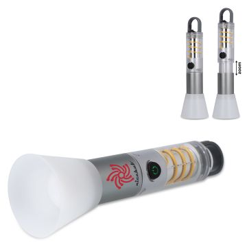 Lampe de poche multifonctionnelle en matériaux recyclés
