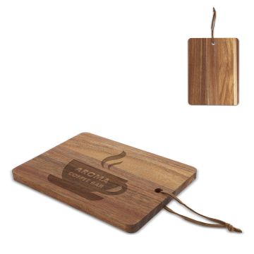 Planche de service en acacia 20 x 15 x 1,2 cm