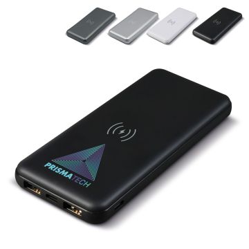 Cadeau d'affaire Powerbank Elite avec Chargeur sans Fil 8000mAh 5W