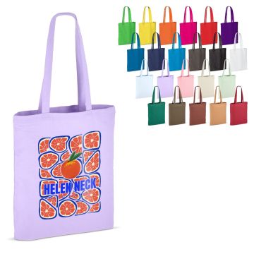 Sac publicitaire à bandoulière coton OEKO-TEX® 140g/m² 38x42cm