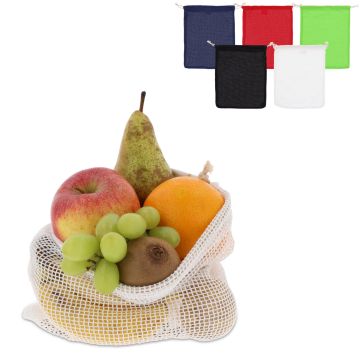 Goodies Sac Couleurs, Réutilisable, en Coton Oeko-Tex 25x30cm