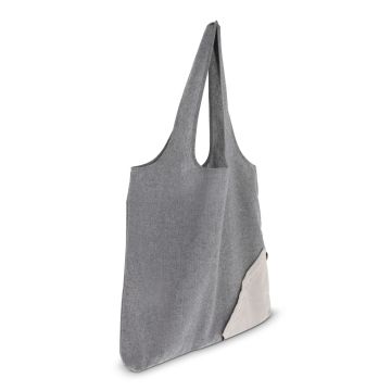 Sac publicitaire à provisions Coton recyclé OEKO-TEX® 140g/m² 38x42cm