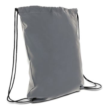 Sac publicitaire à cordon réfléchissant 30x40cm