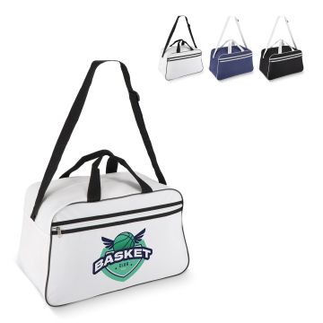 Sac publicitaire de sport et de voyage en 600D, 48 x 25 x 28 cm, 30 litres