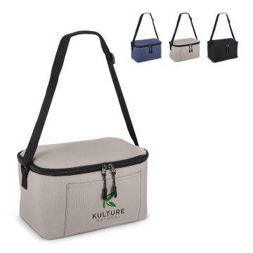 Sac publicitaire isotherme verser 6 canettes 25 x 14,5 x 15,5 cm 5 L