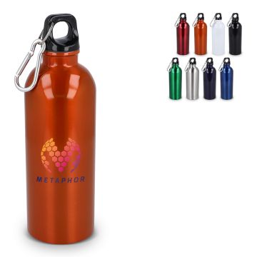 Bouteille à simple paroi en acier inoxydable recyclé, 500 ml