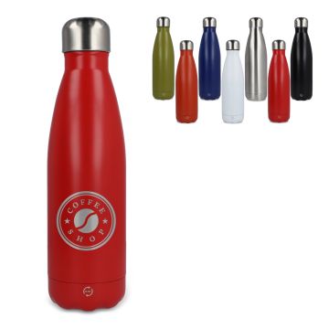 Bouteille publicitaire Thermos Swing 500 ml version acier inoxydable recyclé