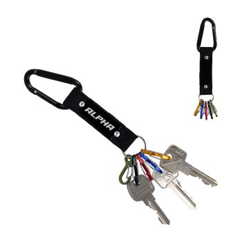 Porte-clés publicitaire Carabiner