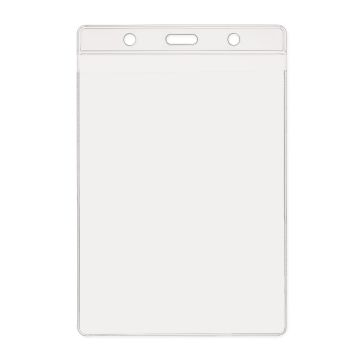 Porte-badge souple vertical petit format
