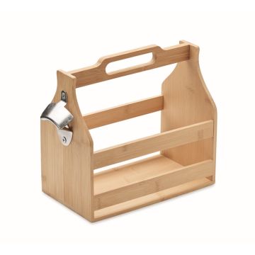 Caisse à bouteilles en bambou 