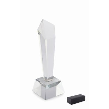 Prix en cristal dans un coffret