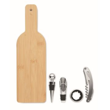 Set de vin forme de bouteille