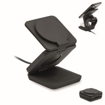Station de charge pliable 3en1