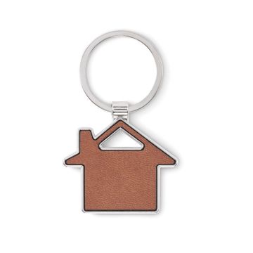 Porte-clés en forme de maison