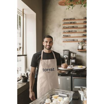 1er prix - Tablier en coton recyclé et polyester