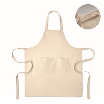 Tablier en coton bio 240 gr/m²