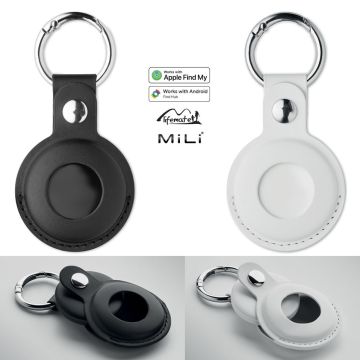 Porte-clés localisateur avec étui compatible Apple et Android