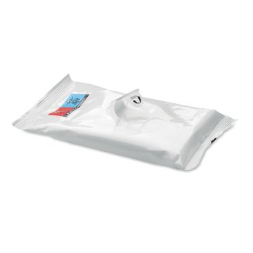 10 lingettes nettoyantes publicitaires à marquer