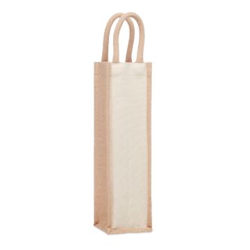 Sac en Jute pour Une Bouteille Cadeau d'entreprise