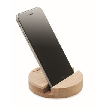 Support de téléphone à personnaliser en bouleau