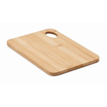 Planche à découper publicitaire en bois de bambou