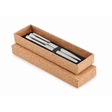 Parure de stylos en acier cadeau client