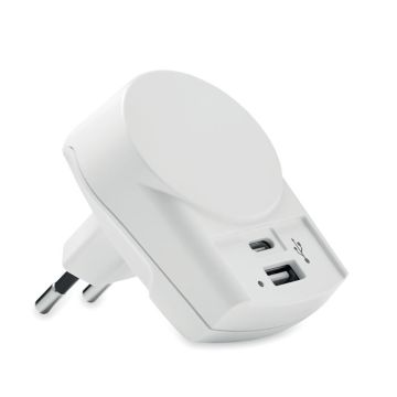 Chargeur Publicitaire Skross Euro USB AC)