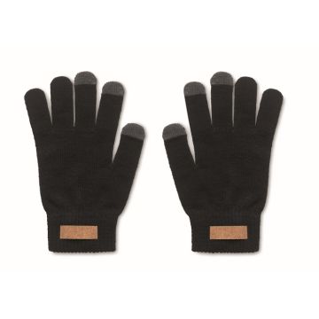 Gants tactiles en RPET publicitaire
