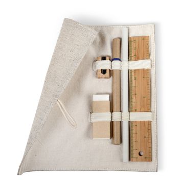 Set d'écriture,pochette coton