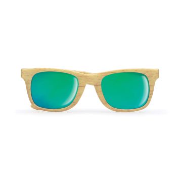 Lunettes monture effet bois