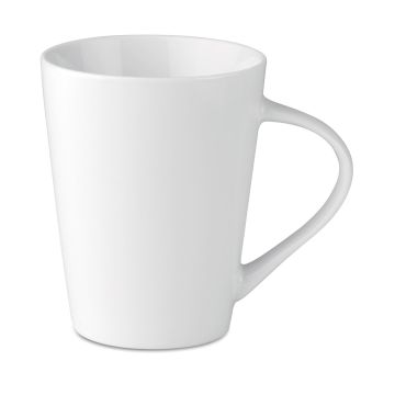 Mug porcelaine conique 250 ml